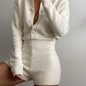 Zara limited edition cream jumpsuit (small)